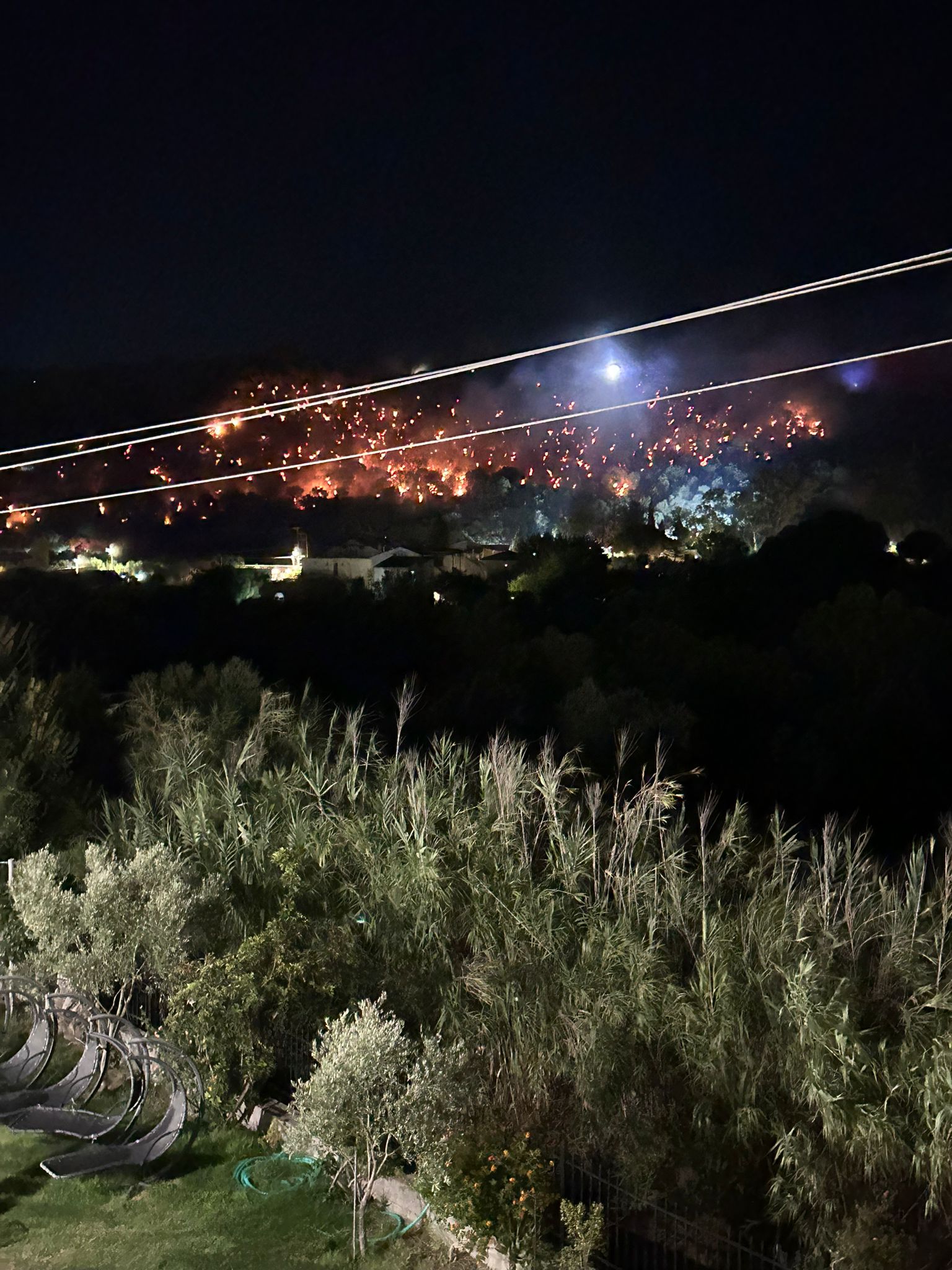 Bosbrand op Griekse eiland Zakynthos onder controle Bosbranden in Europa